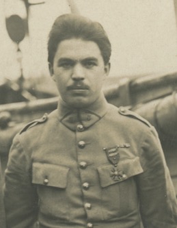 François Trellu, début 1919. Coll. personnelle