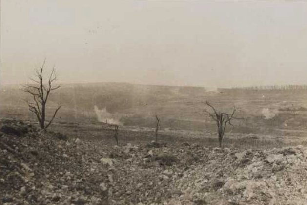 environs de Vaux en février 1916